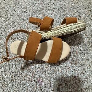 Brown Espadrille Sandals